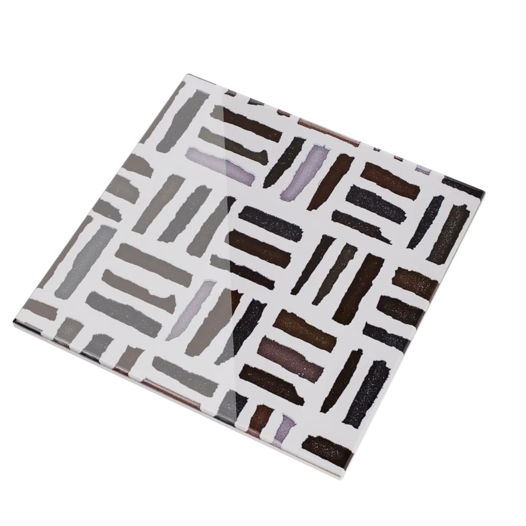 Bilbao, a Glazed Tile by Ceragni