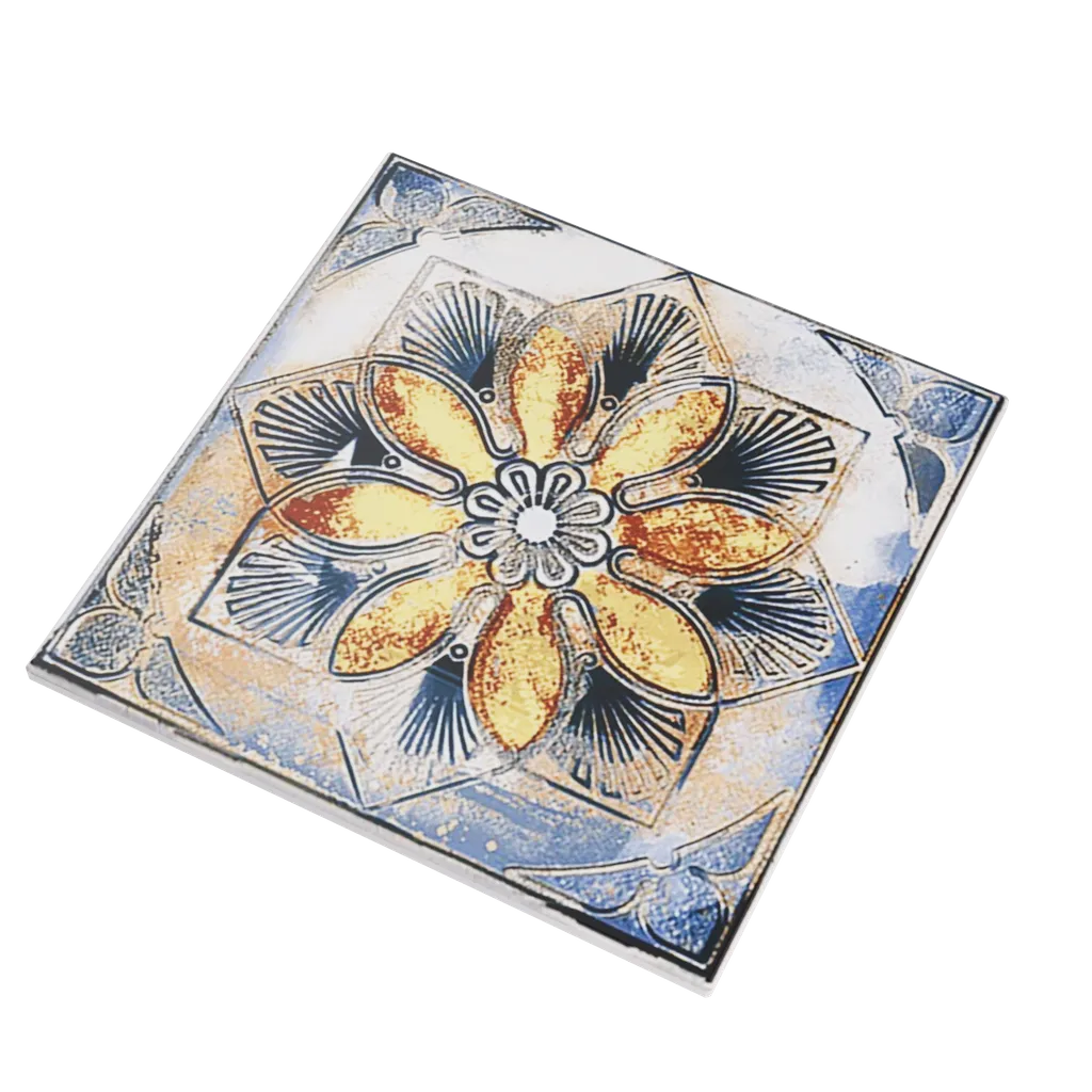 Celta, a Glazed Tile by Ceragni