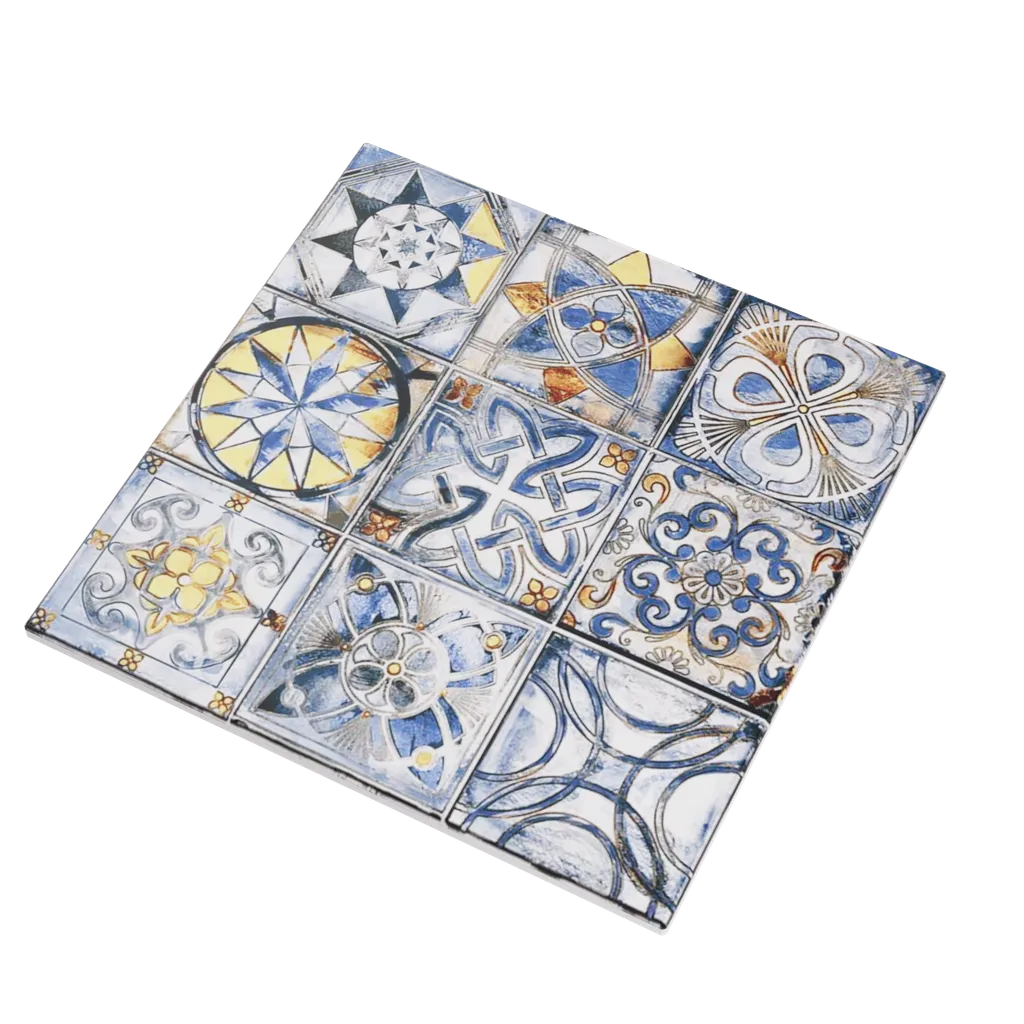 Celta, a Glazed Tile by Ceragni