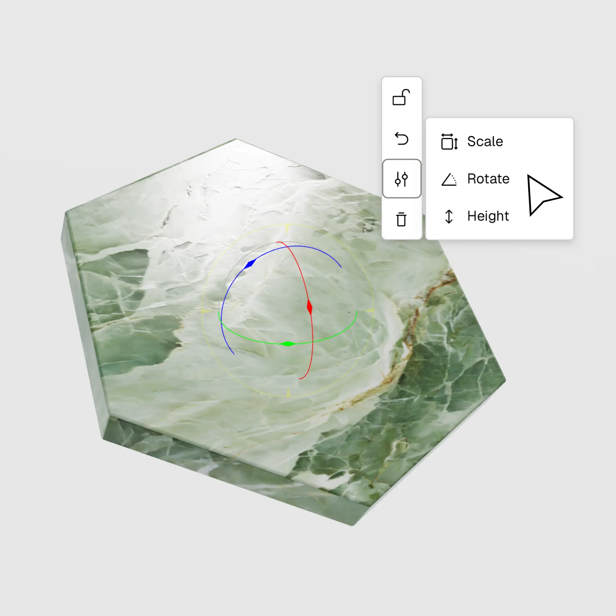 Saving a custom configured 3D product to the personal library