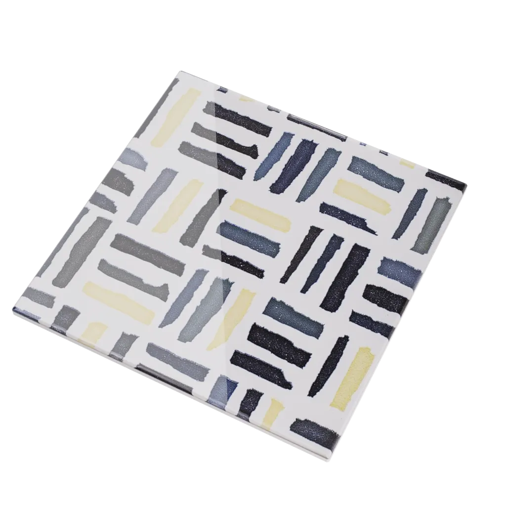 Bilbao, a Glazed Tile by Ceragni