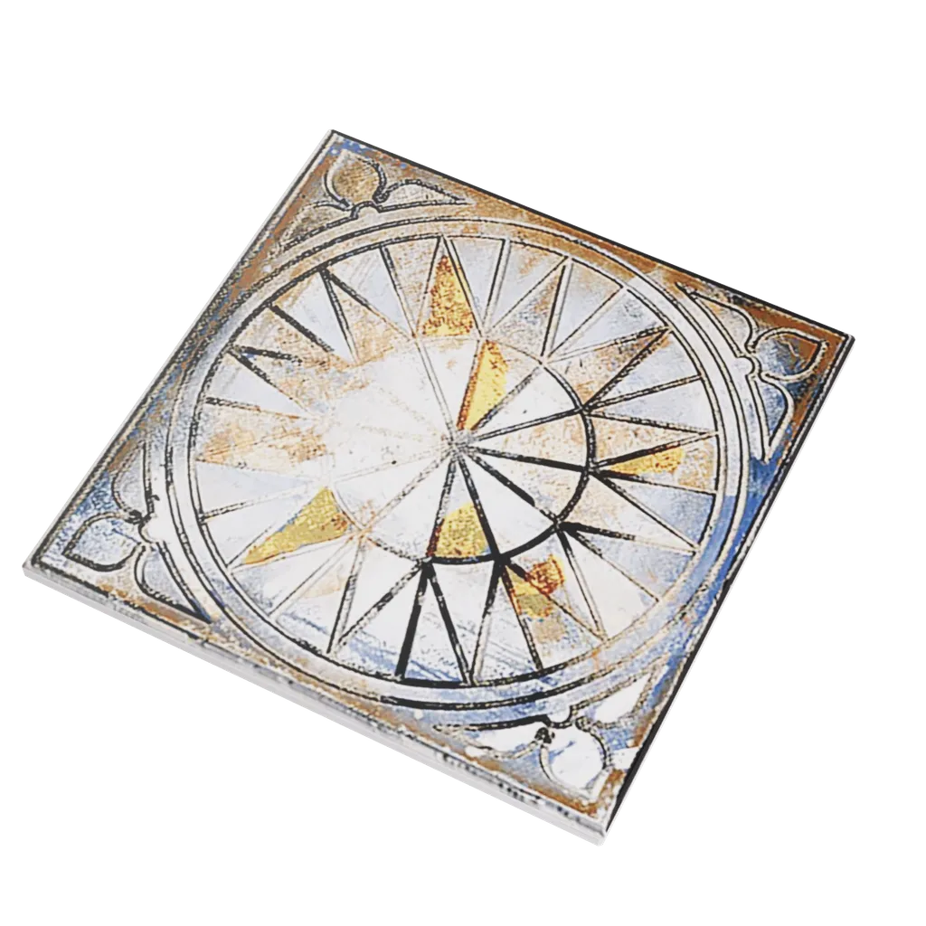 Celta, a Glazed Tile by Ceragni