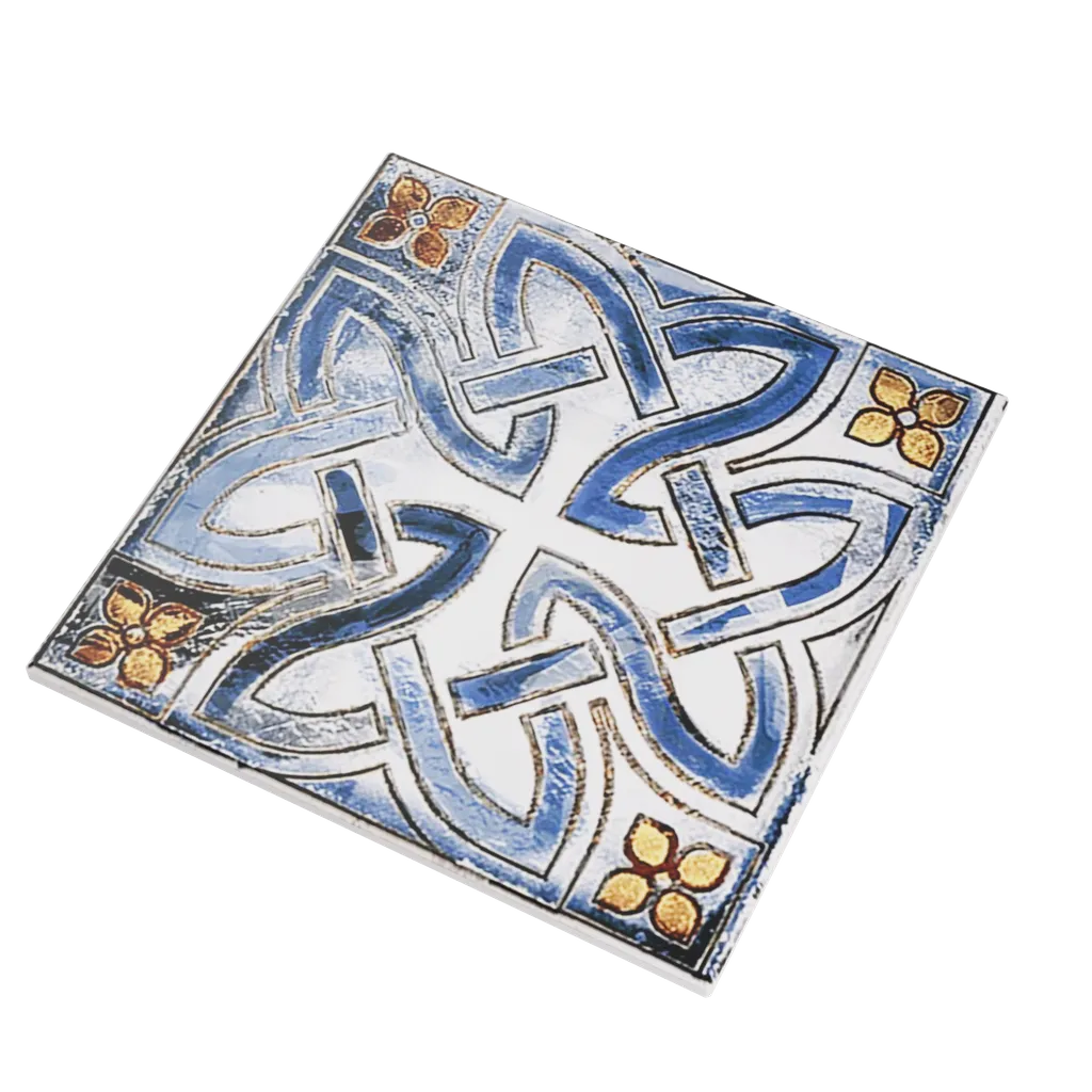 Celta, a Glazed Tile by Ceragni