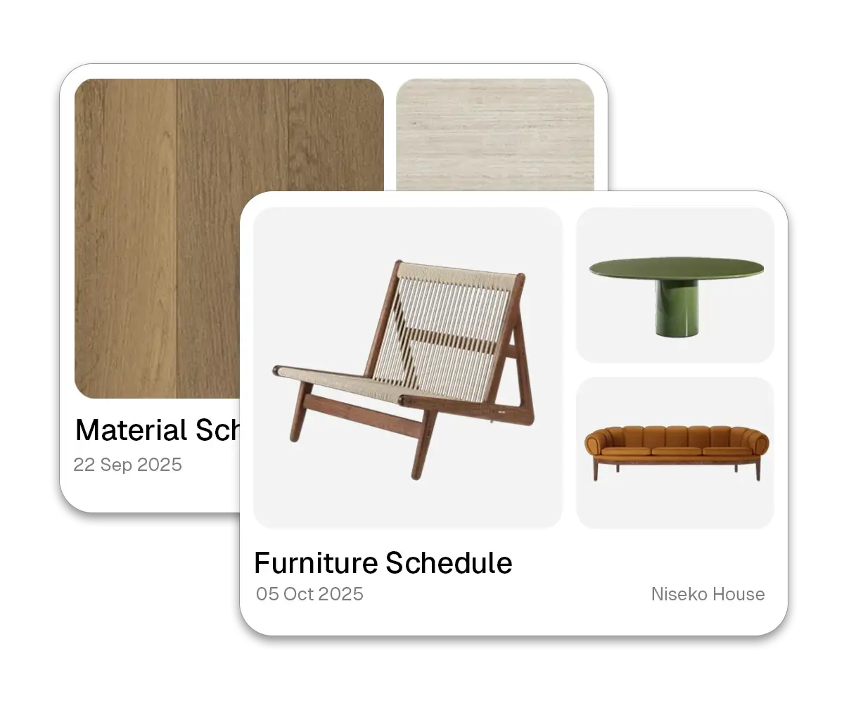 Shareable schedule link preview showing professional client-facing view