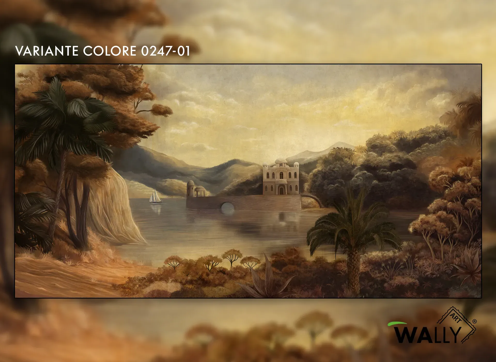 AGRABAH, a Non-Woven Wallpaper by WallyArt