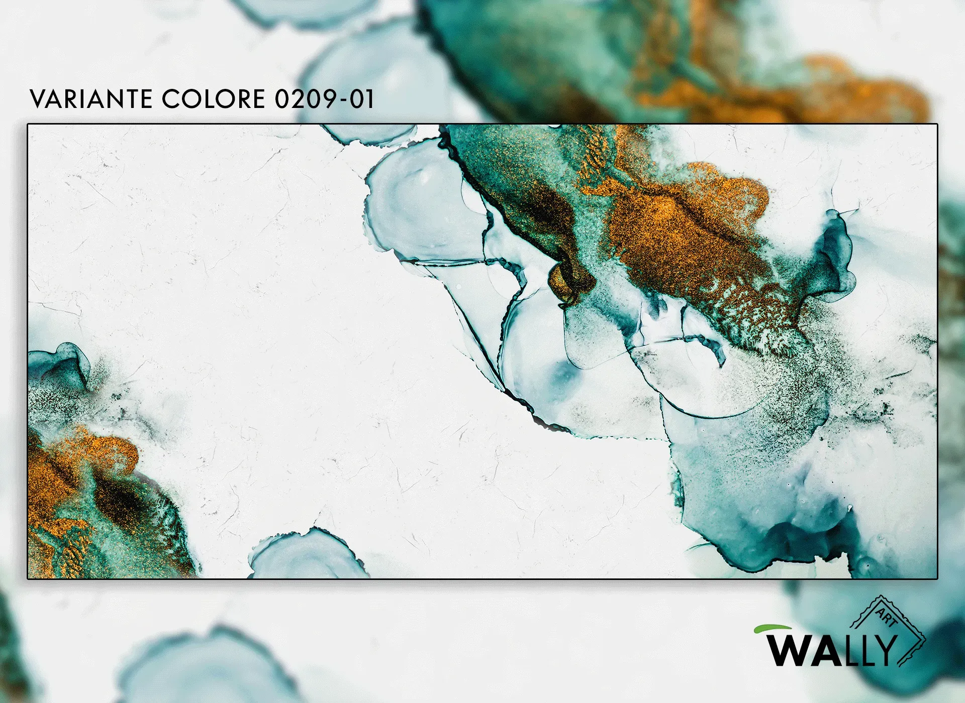 ACQUAMARINA, a Non-Woven Wallpaper by WallyArt