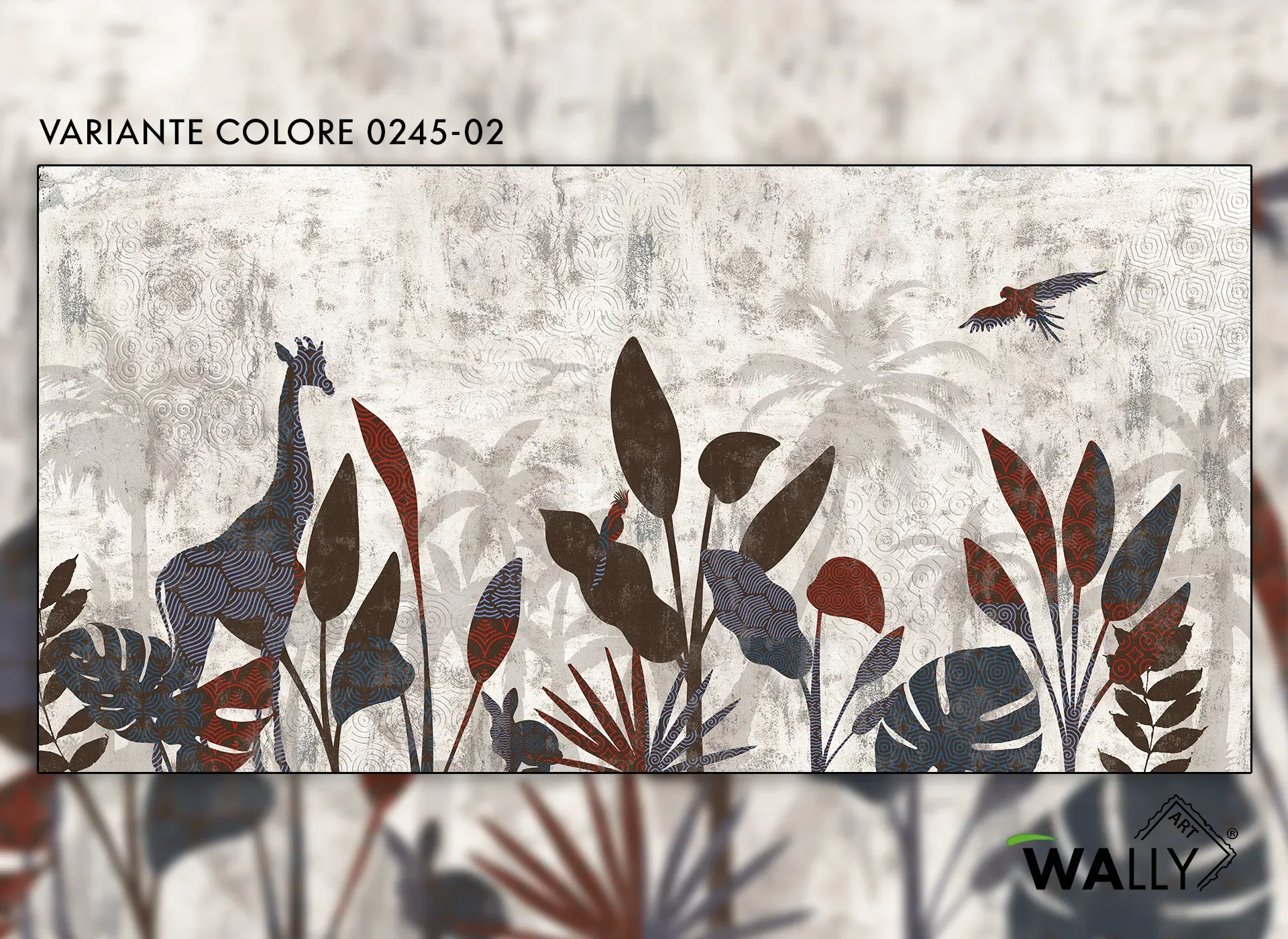 AKELA, a Non-Woven Wallpaper by WallyArt