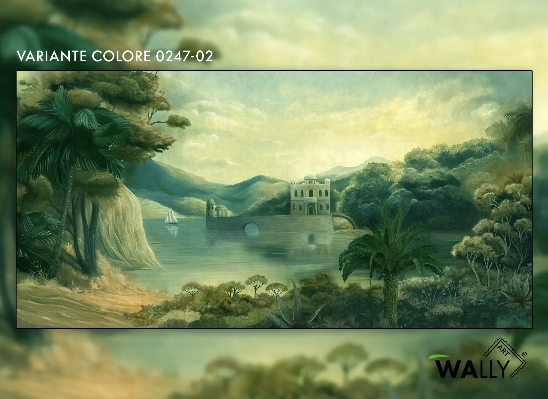 AGRABAH, a Non-Woven Wallpaper by WallyArt