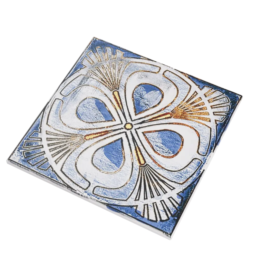 Celta, a Glazed Tile by Ceragni