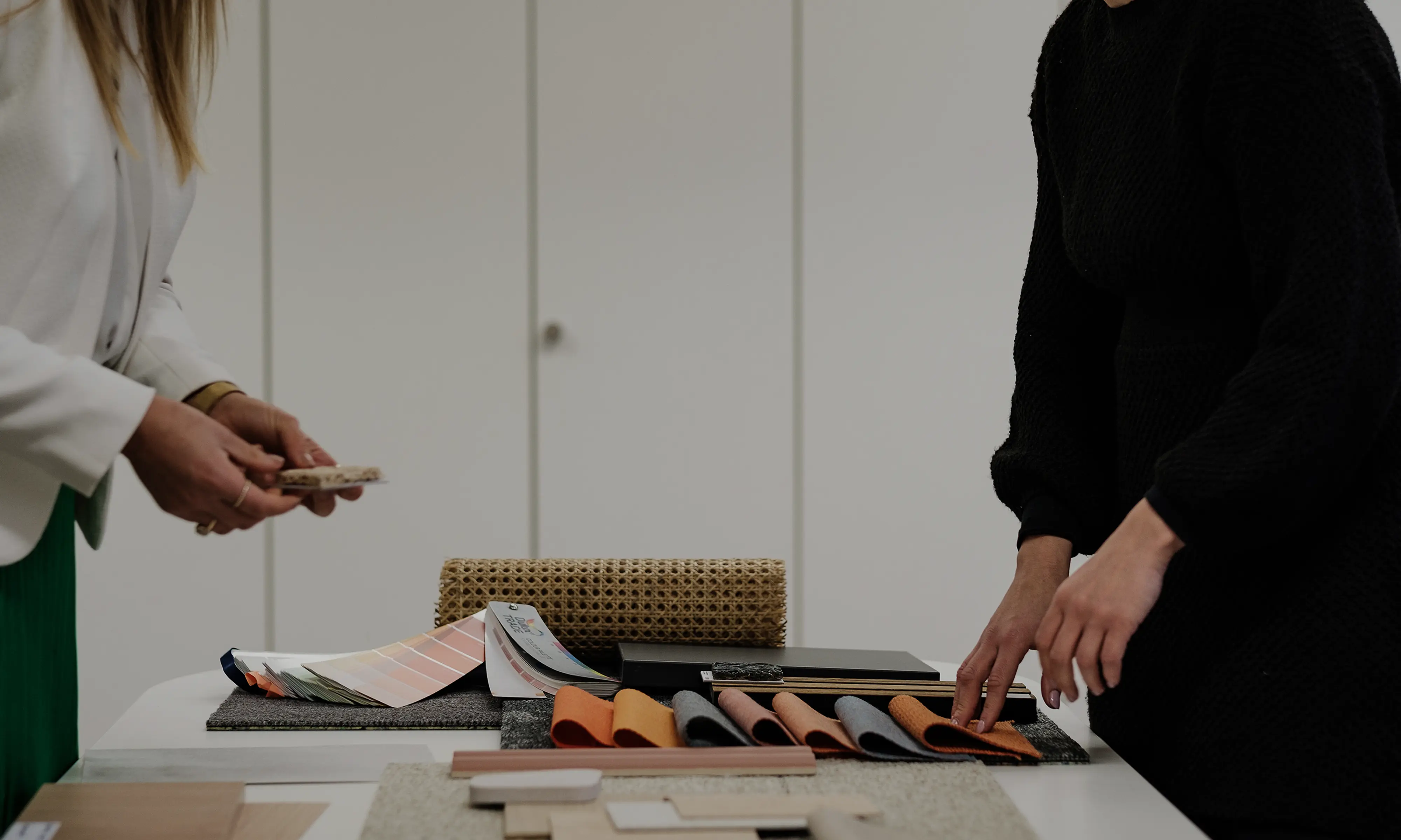 Sustainable interior design sourcing banner
