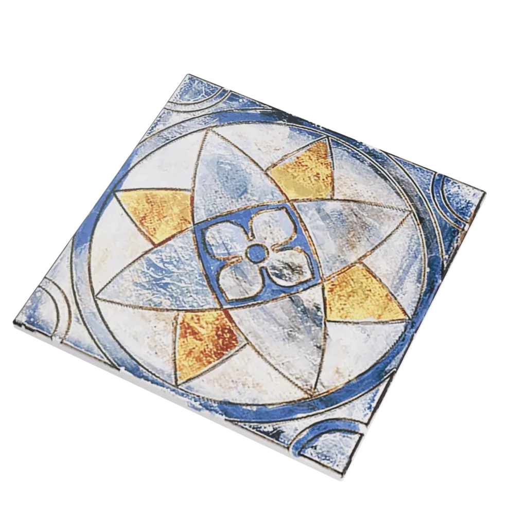 Celta, a Glazed Tile by Ceragni