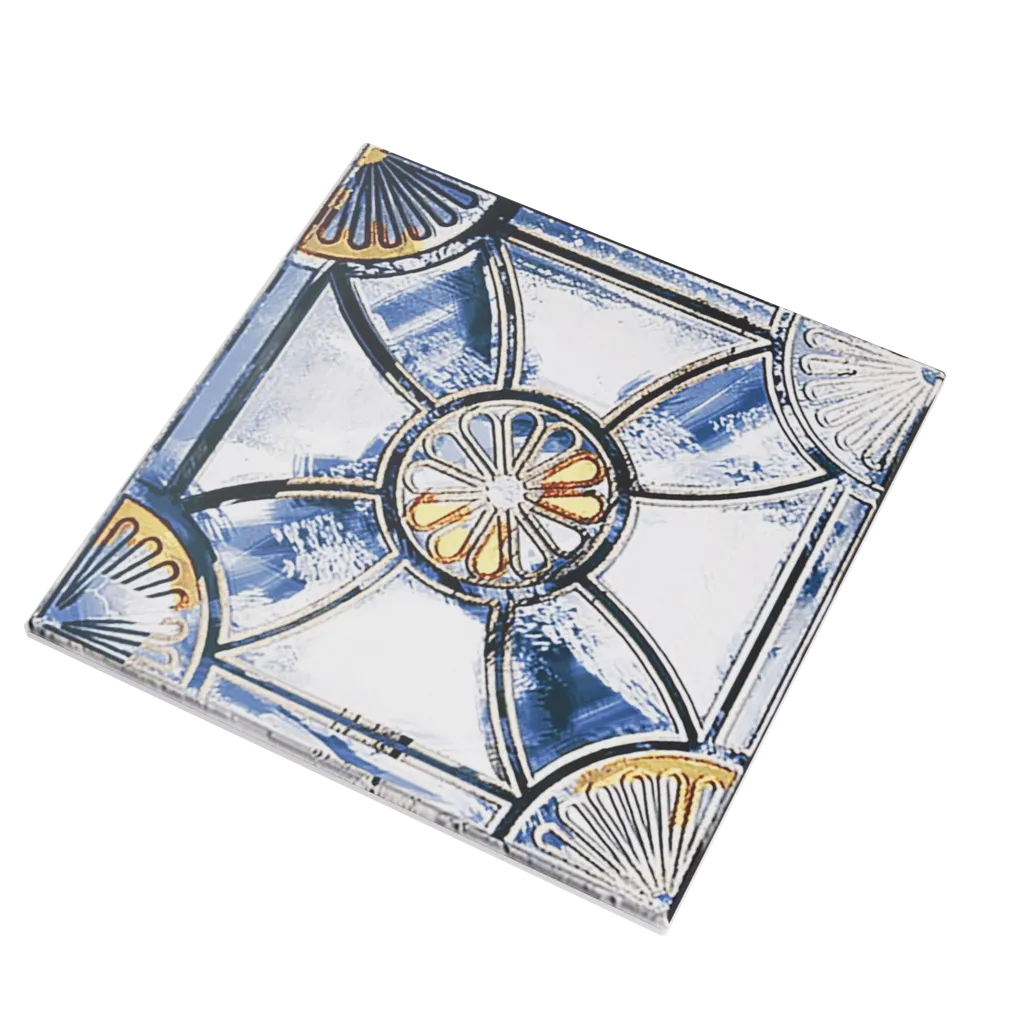 Celta, a Glazed Tile by Ceragni